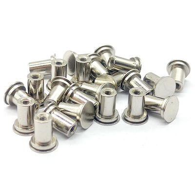 Stainless Steel Flat Head Rivets Semi Tubular Pan Head Rivets Anodized