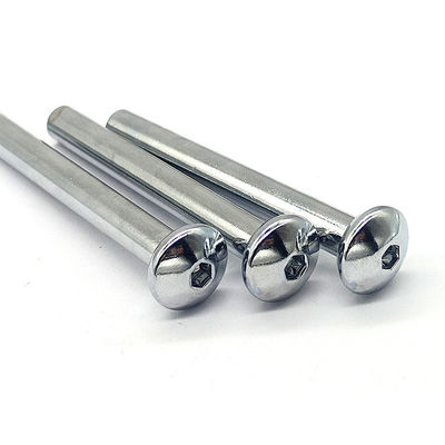 Carbon Steel CNC Turning Parts Long Aluminum Rivets Pan Head