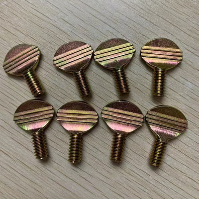 Manufacturer Customized Stainless Steel Hand Tightening Spade Flat Head Racket Thumb Screw