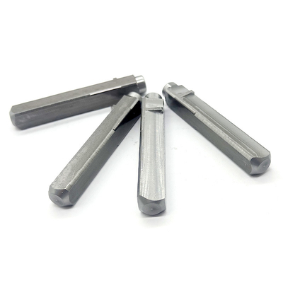 Custom Carbon Steel Hexagonal Precision Machined Pins for Industrial Applications